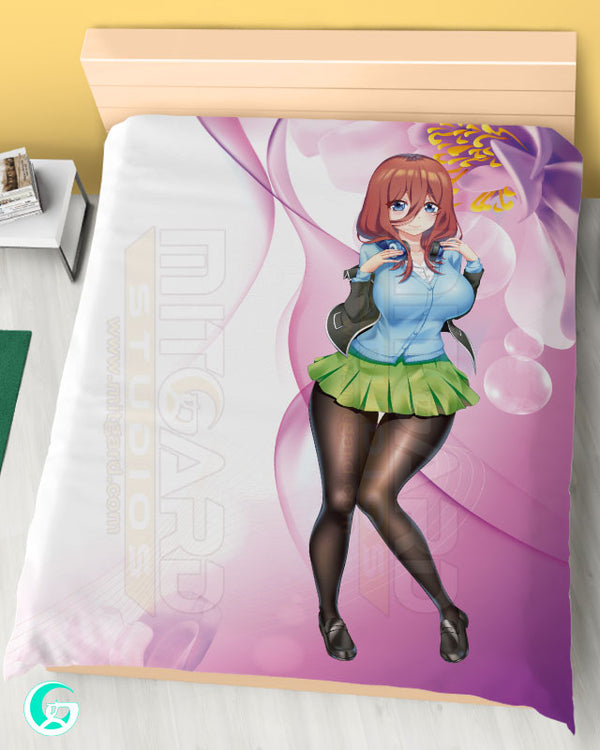 Miku Nakano Blanket or Duvet Cover